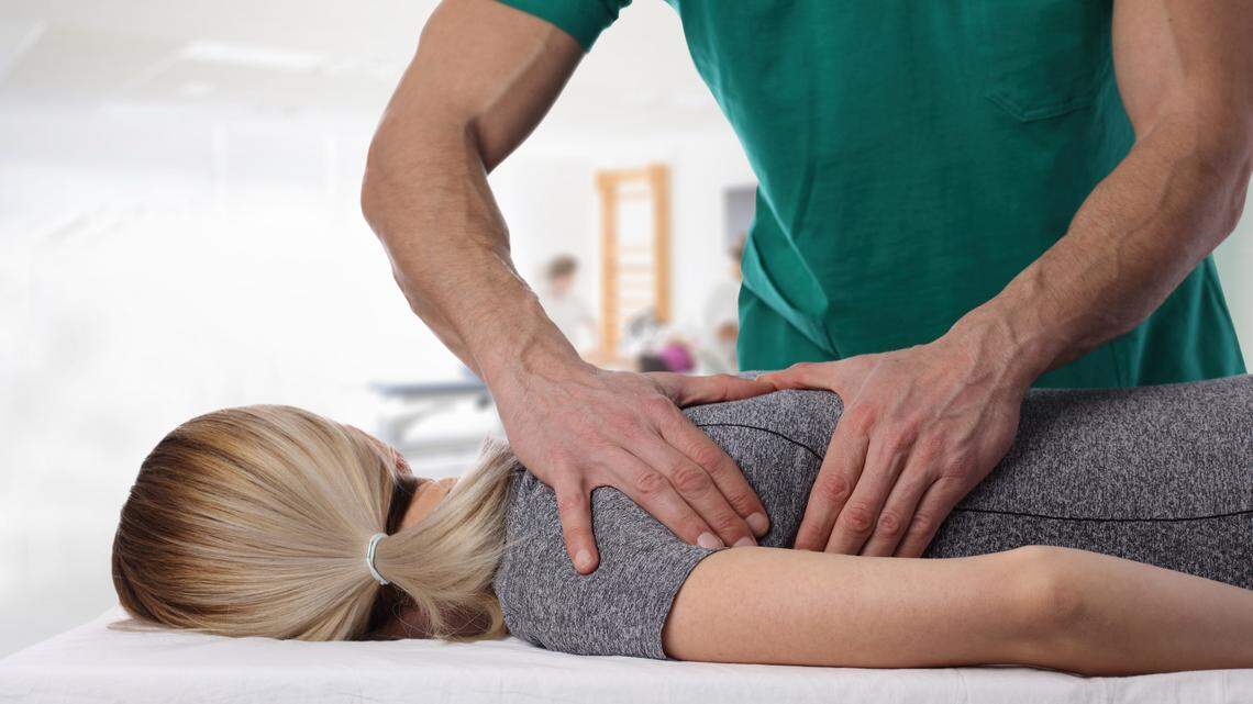 With a shoulder injury, physical therapists can create a strengthening program to decrease your risk of recurring symptoms. 