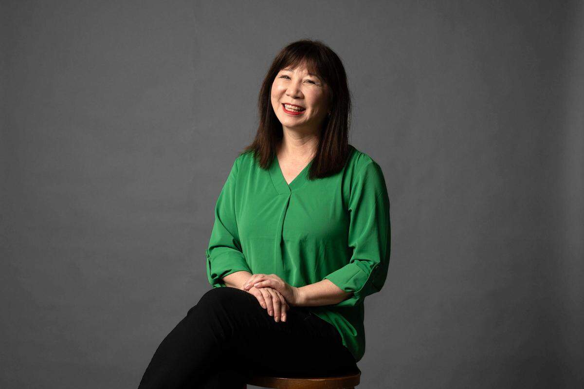 Mary Yin Liu, national CEO of Asian Pacific American Public Affairs, poses for a portrait Aug. 27, 2024, as one of this year’s AAPI Change Makers.