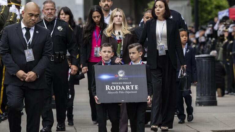 See California’s fallen peace officers honored in Sacramento ceremony