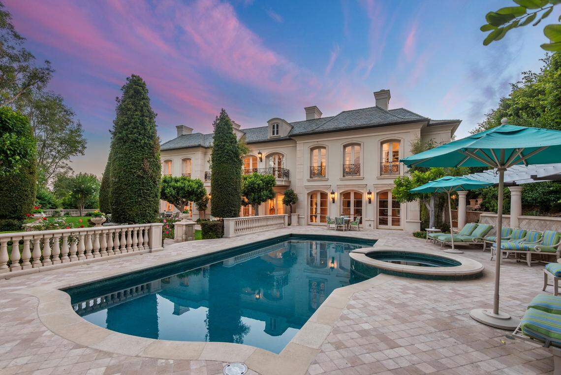 A Bel Air, California, mansion has eight-bedroom, 12-bathroom mansion and spans 13,626 square feet.