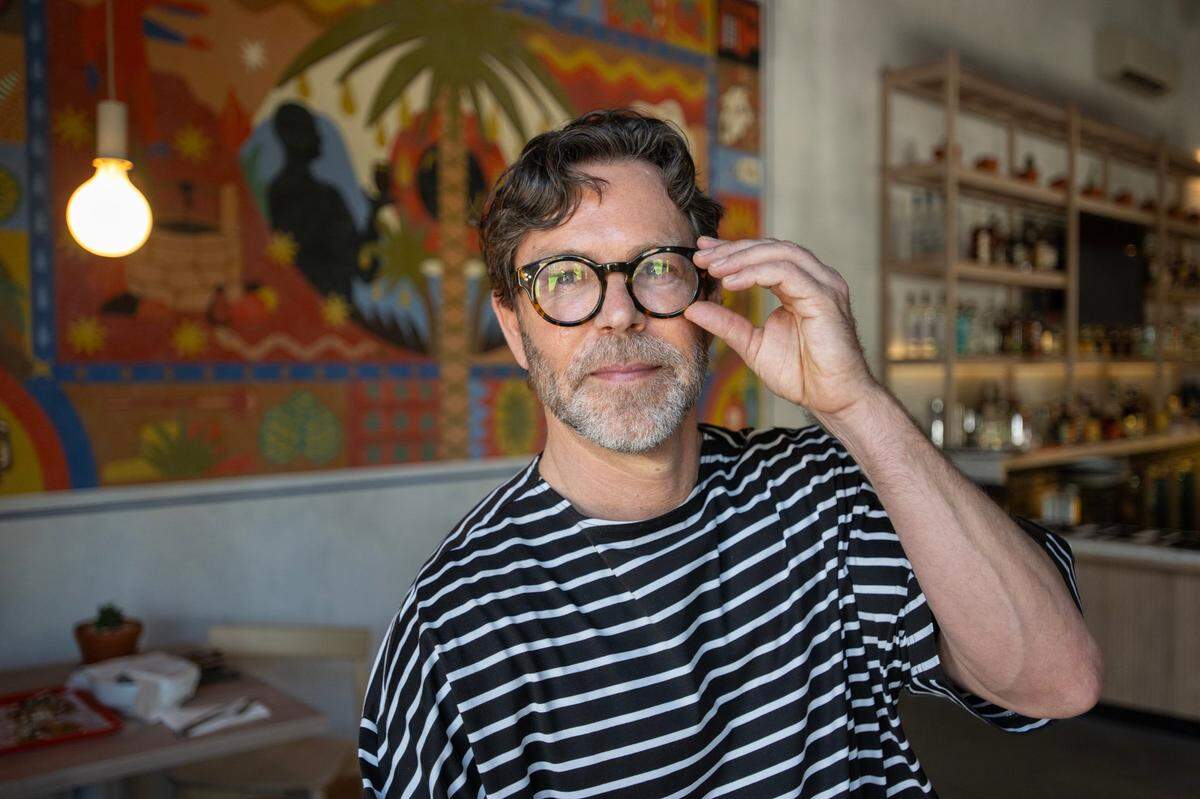 Michael Hargis, owner of Slow & Low Smokehouse, keeps an eye on the restaurant’s soft opening Wednesday, May 29, 2024, in Elk Grove.