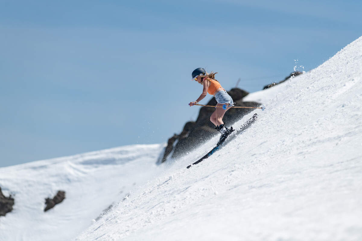 Spring Skiing Shoot