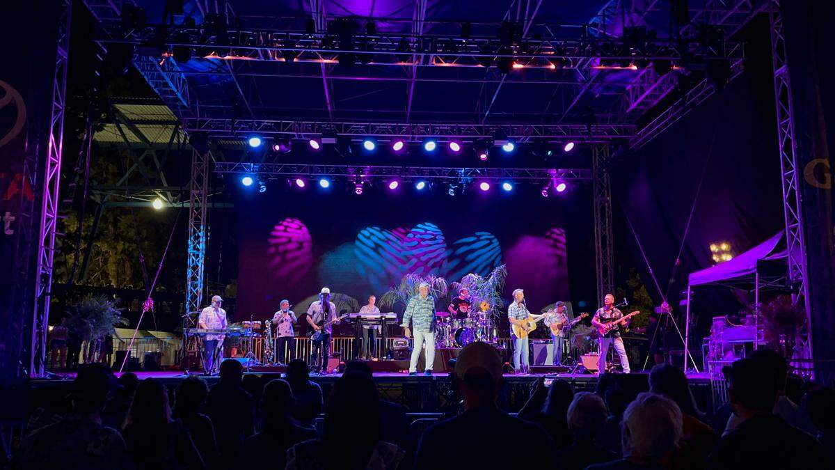 The Beach Boys perform on the Golden 1 Stage at Cal Expo during the California State Fair on Friday, July 26, 2024.