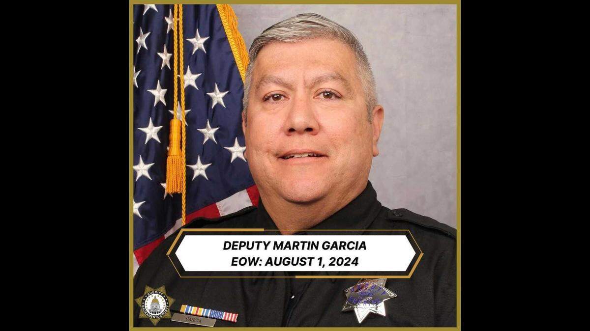 Martin Garcia, a longtime member of the Sacramento County Sheriff’s Office, died unexpectedly at his home on Thursday. He retired in 2022, but served as an “on-call” deputy.