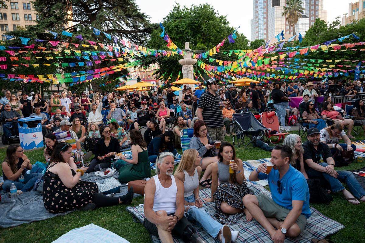 Sacramento’s largest, longest-running free music festival will feature Grammy-winning artists, DJs and local artists every week beginning Friday, May 2.