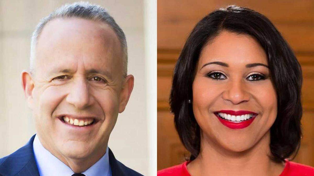 Sacramento Mayor Darrell Steinberg and San Francisco Mayor London Breed. On Tuesday night’s Kings pregame telecast, Steinberg said he offered a wager to Breed in the series between the cities’ NBA teams.