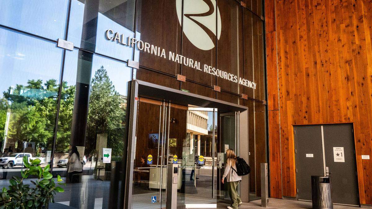 The headquarters of the California Natural Resources Agency on July 1, 2025.