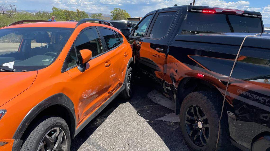 A 74-year-old woman with a revoked driver’s license led police on a pursuit on July 9, 2022, through Sedona, Cottonwood and Clarkdale before backing into a police vehicle, officials said. She was arrested on multiple felony charges.