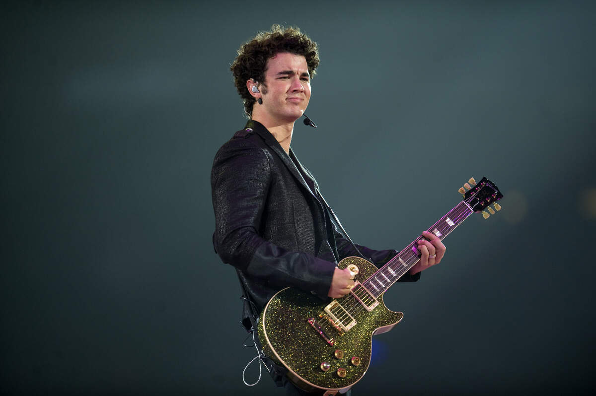 Kevin Jonas and his brothers perform to the delight of thousands of young fans on Aug. 4, 2009, during the Sacramento stop of the Jonas Brothers’ 2009 World Tour at Arco Arena.
