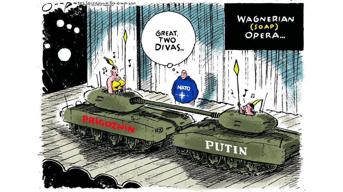 The Wagner Group tales on President Putin.