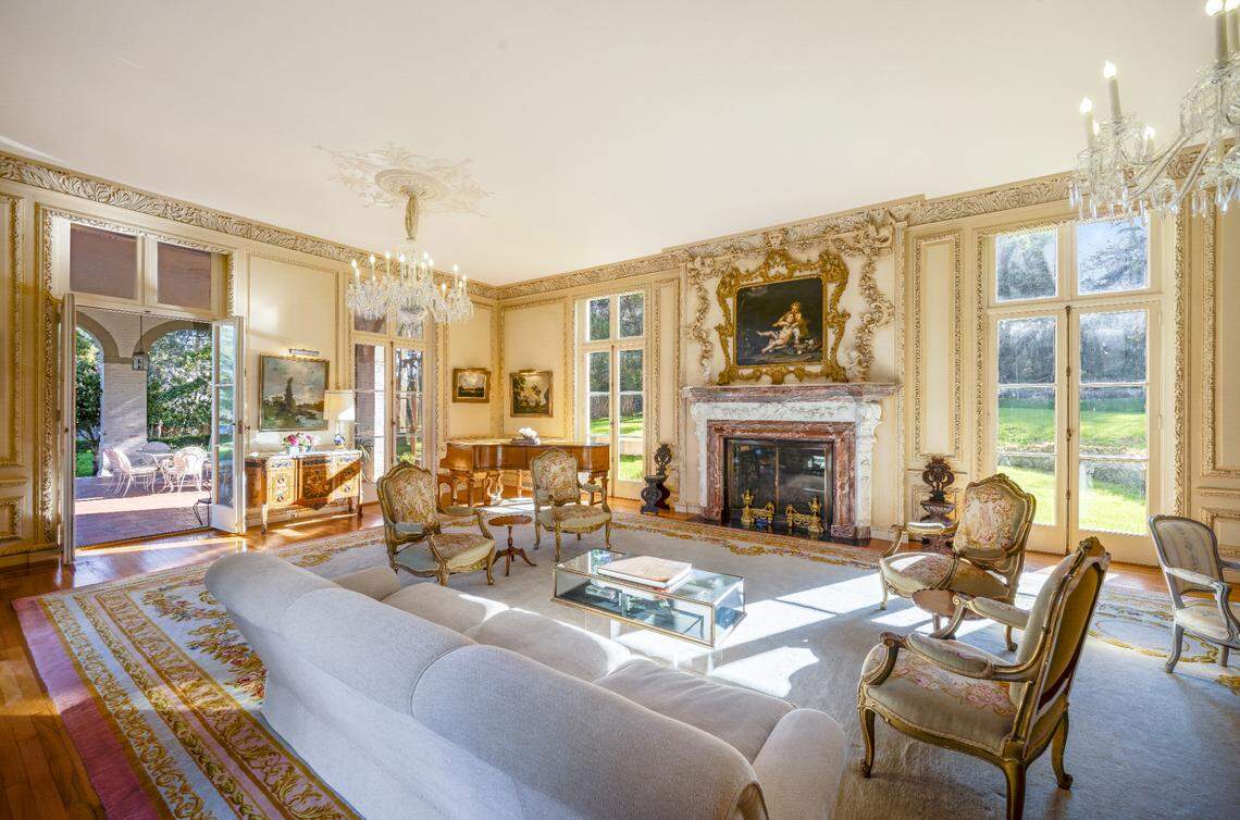 The living space of the Bing Crosby Estate spans more than 16,000 square feet.