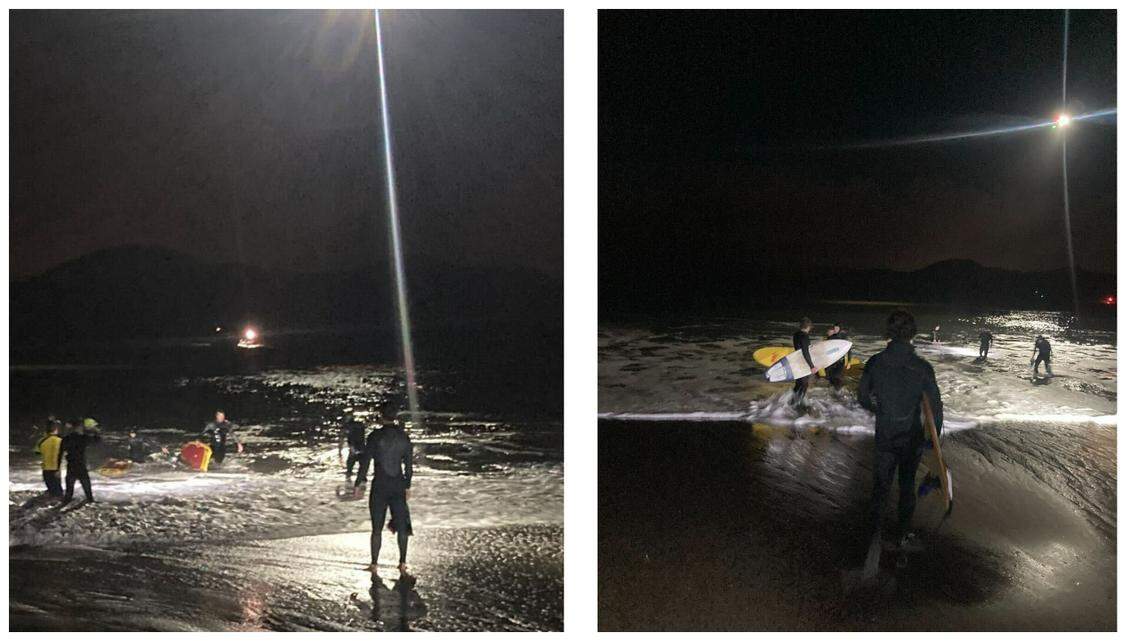 Local San Francisco surfers called 911 after they found and rescued an unconscious surfer, fire officials say.
