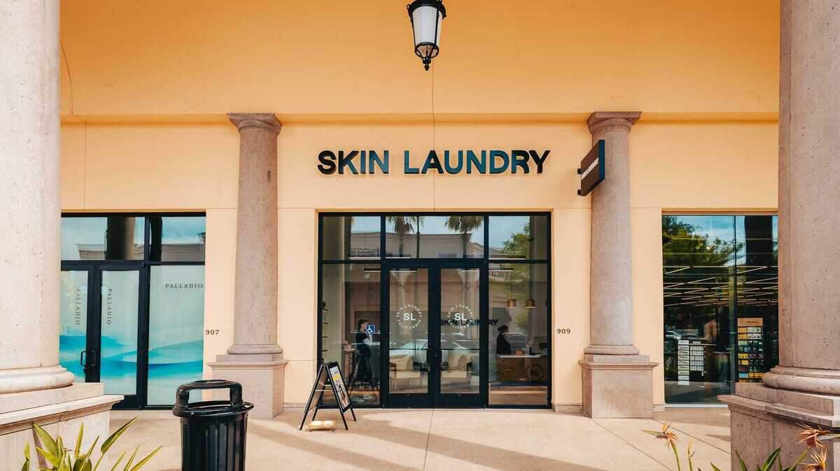 Skin Laundry, a skin care clinic, stands in the Folsom Palladio Shopping Center in an undated photo. The Sacramento-area location opened on June 9, 2023, but Skin Laundry has 40 locations worldwide.