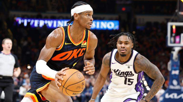 Thunder’s Shai Gilgeous-Alexander scores 38 in Super Bowl Sunday win over Sacramento Kings