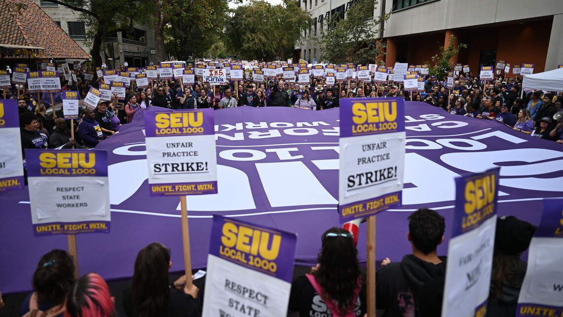 California state workers staged historic one-day strike. What’s next?