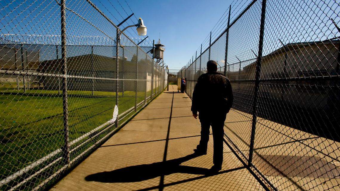 Capt. Tim Sheehan walks inside the Rio Cosumnes Correctional Center in this file photo.