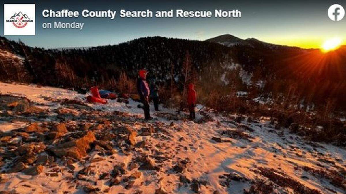 An injured hiker was rescued after falling 500 feet off a trail in Colorado, rescue teams said.