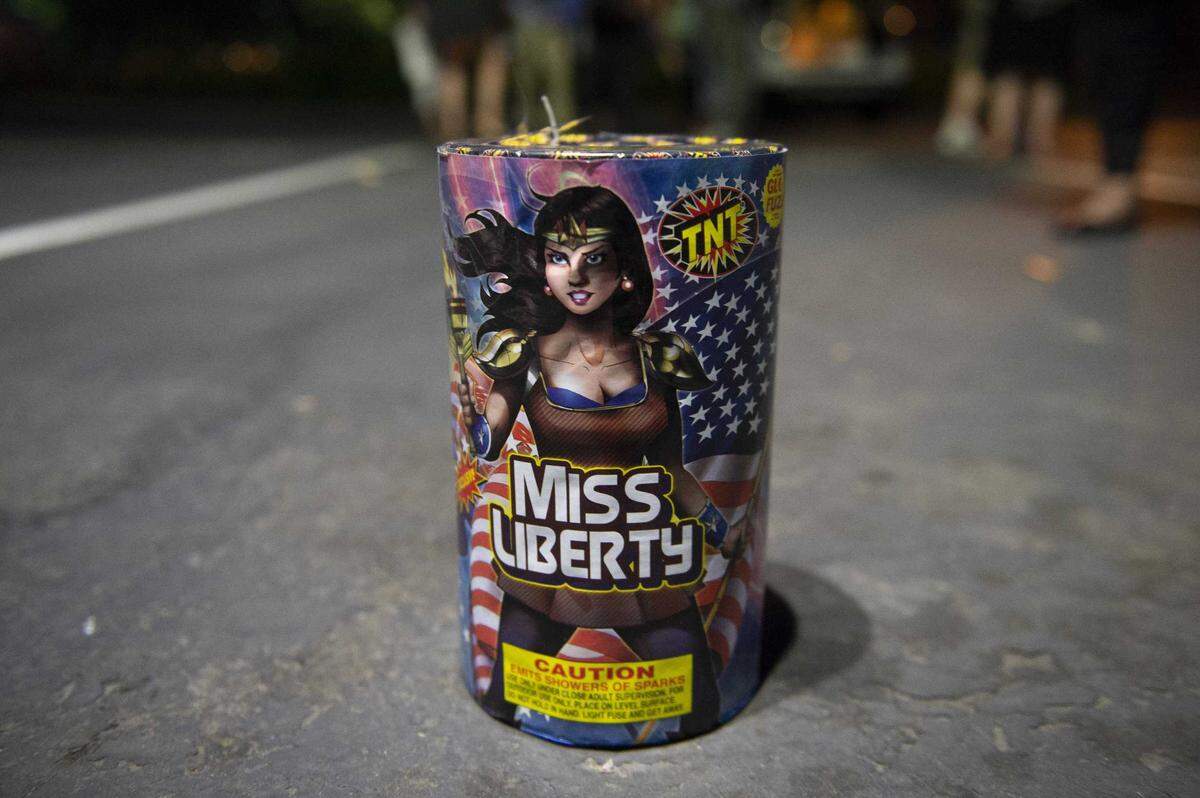 Miss Liberty by TNT ($39.99) provides high levels of visual interest and is a classic firework.