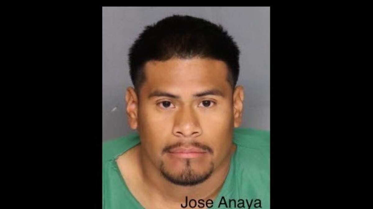 Jose Anaya, 27, was arrested Saturday on suspicion of murder.