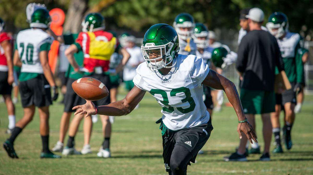 Sacramento State running back Elijah Dotson has the attention of Montana coach Bobby Hauck, who says, “I’ve got a really high opinion of him.”