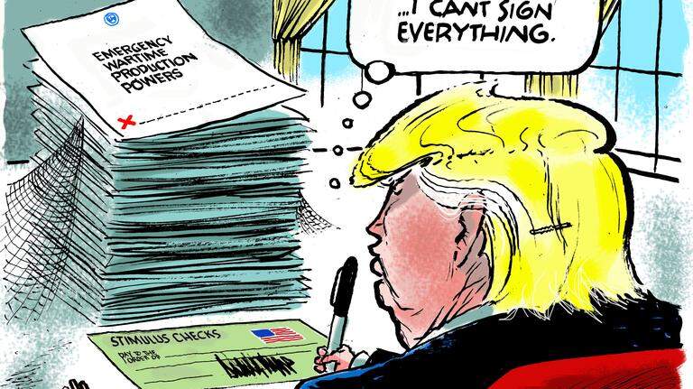 McClatchy editorial cartoons for the week of April 13, 2020