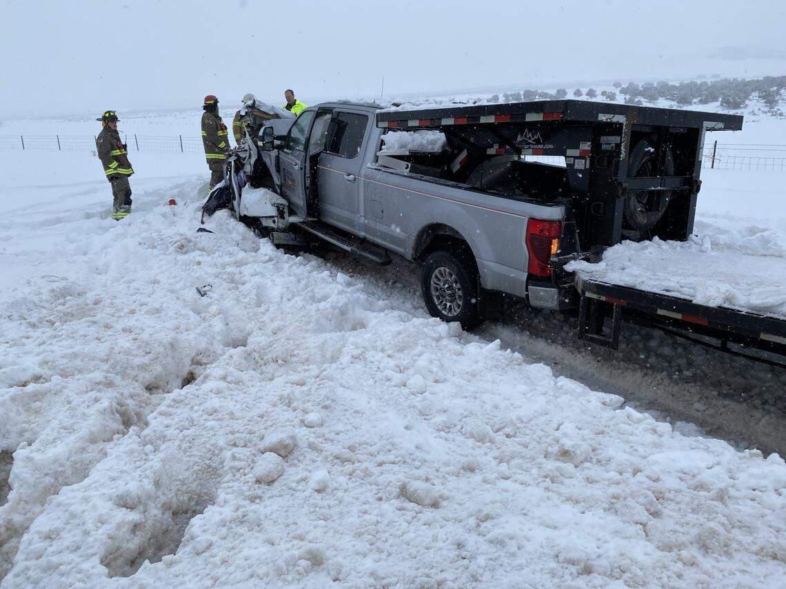 Paige Rydalch, 20, was killed in a two-car crash after she lost control of her vehicle, Utah officials said.