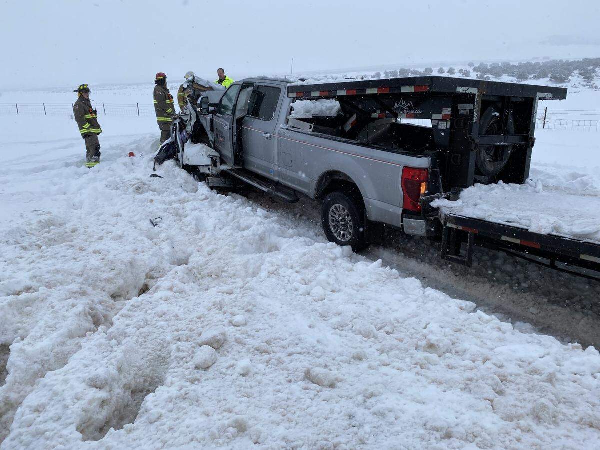 Paige Rydalch, 20, was killed in a two-car crash after she lost control of her vehicle, Utah officials said.