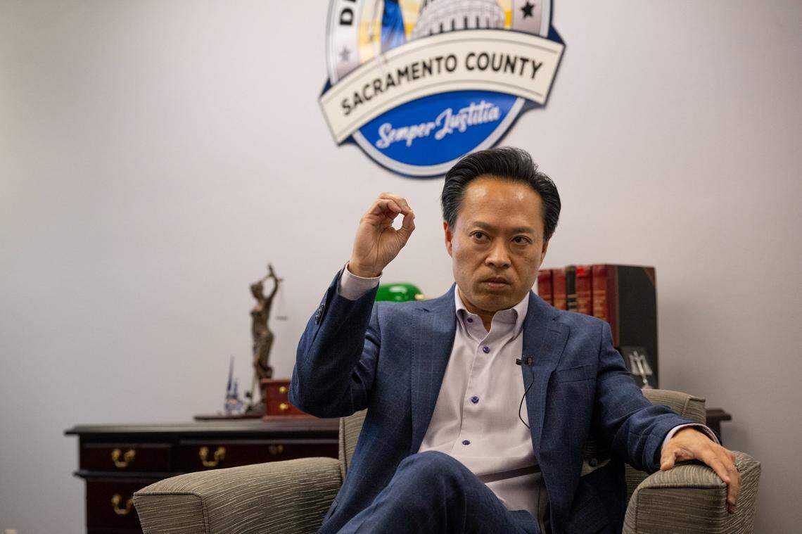 Sacramento County District Attorney Thien Ho said “there’s not a single prosecution” since the Sacramento City Council passed an ordinance against tents blocking sidewalks while speaking during an interview in his office Wednesday about the 30-day notice he sent Monday to Mayor Darrell Steinberg with a list of demands for the city.