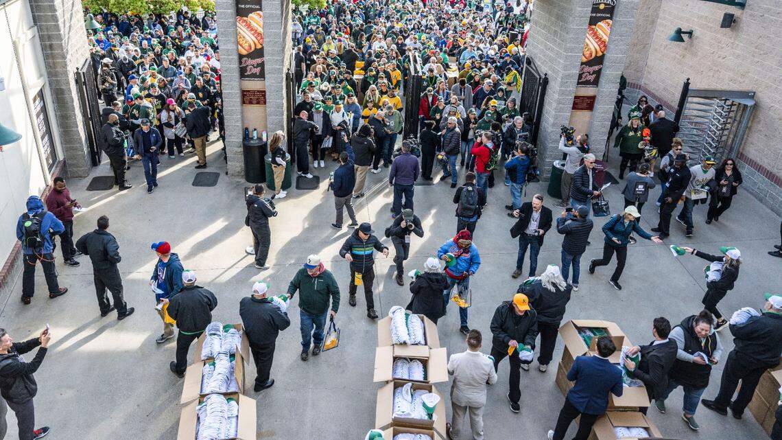 A’s share giveaway schedule for 2026 in West Sacramento. How to get tickets