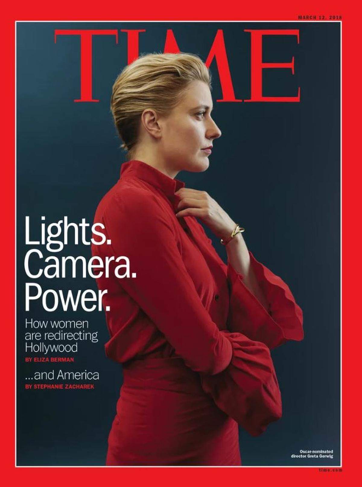 Greta Gerwig, the Oscar-nominated director of "Lady Bird" and a Sacramento native, will appear on the March 12 cover of TIME Magazine.