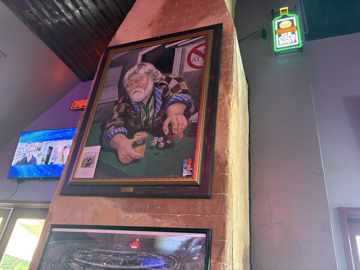 A portrait of City Slickers founder Dennis Dority who opened the Folsom bar in the mid-1990s.