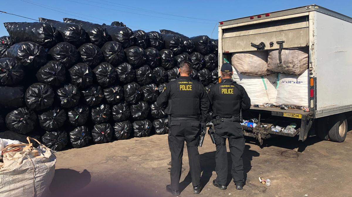 California and Arizona law enforcement worked together to bust a suspected million-dollar recycling fraud operation based out of Phoenix.