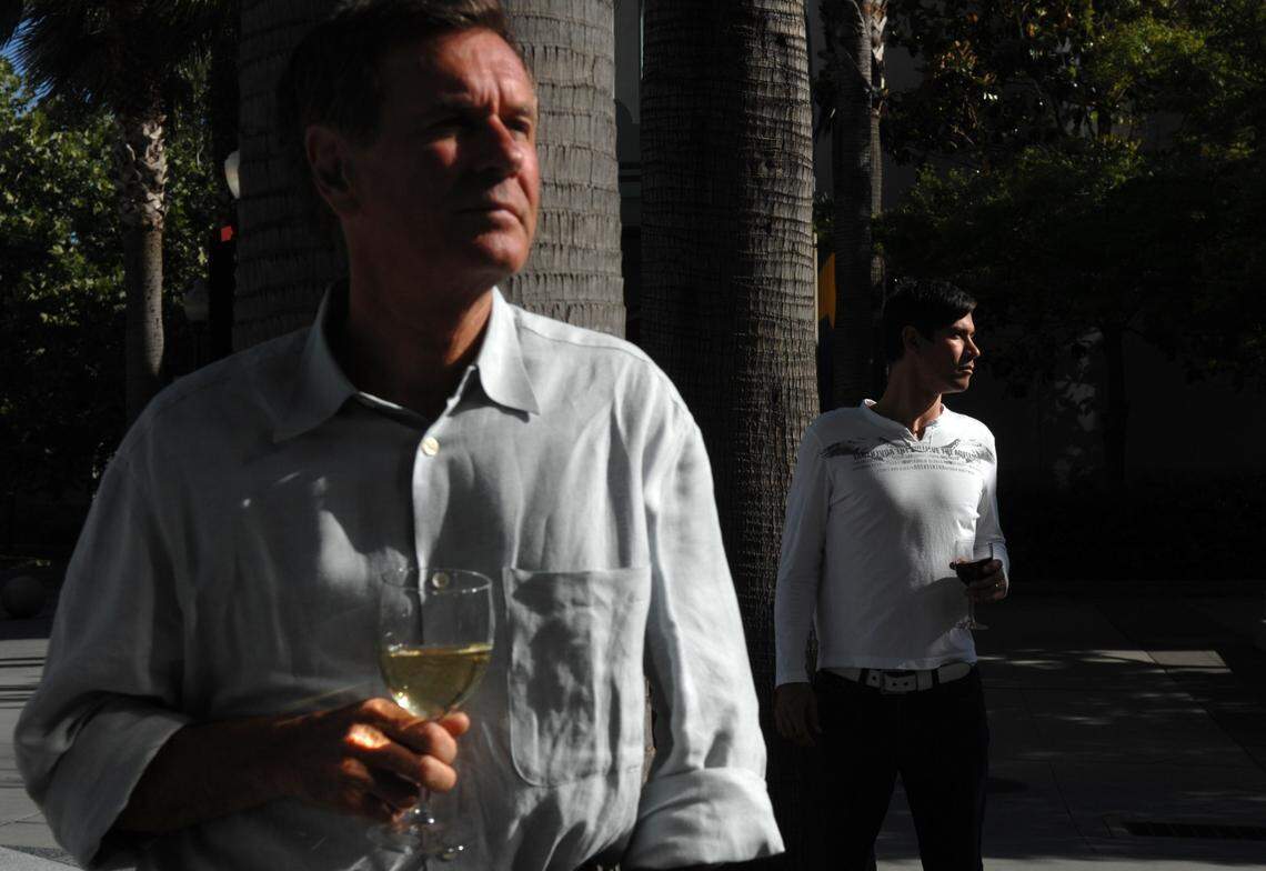 Randy Paragary, left, and Sonny Mayugba, after they started a social networking web site for restaurant workers, in 2007.