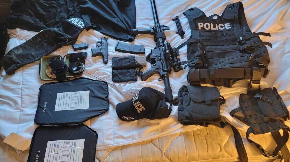 Sacramento County sheriffâs deputies arrested Daniel Philip Cordero on Thursday March 11, 2021, after an assault rifle, a handgun, bullets, badges and tactical gear with police insignia were found inside a motel room on Madison Avenue in North Highlands.