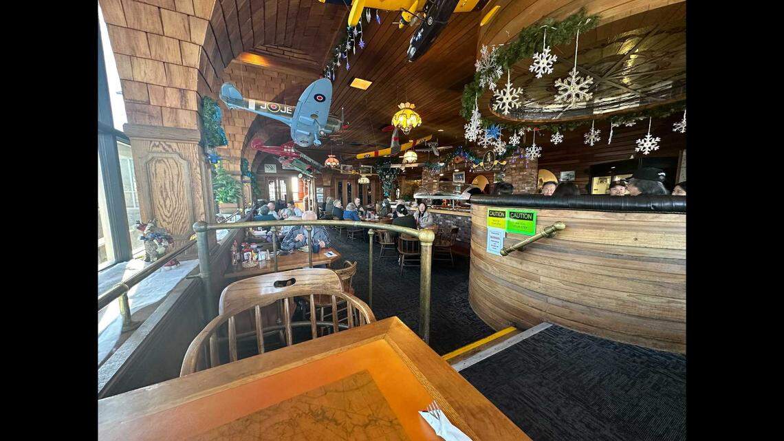 Aviators Restaurant at the Sacramento County Executive Airport.