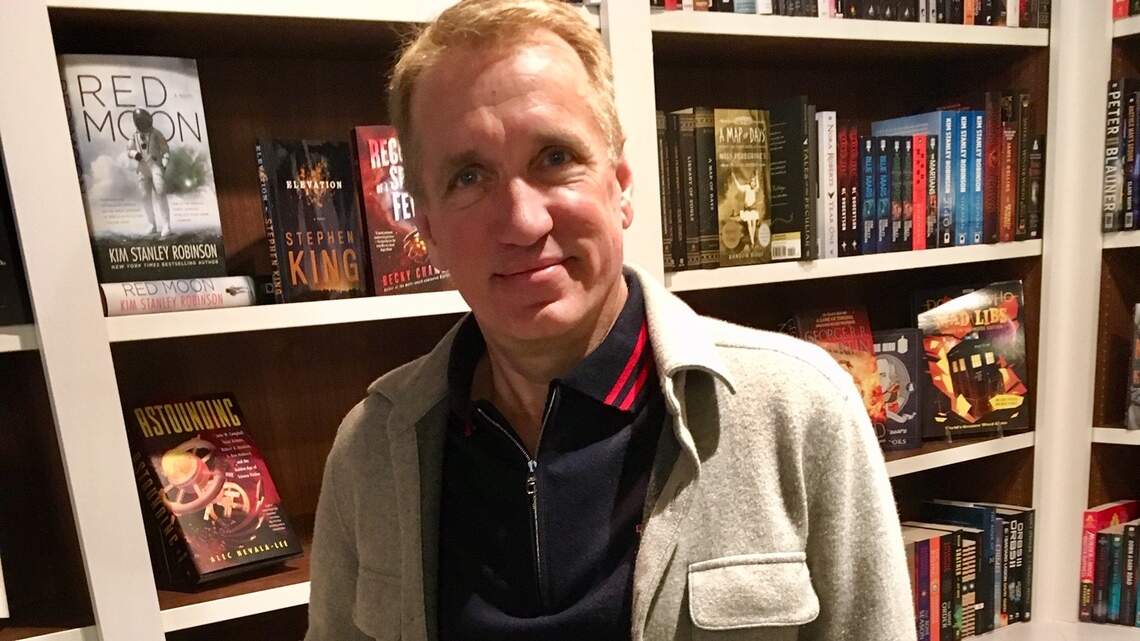 Bestselling author James Rollins gets thrills from Sacramento. His ‘Crucible’ has a warning