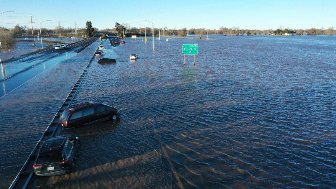 Third body found in south Sacramento County floodwaters after winter storm