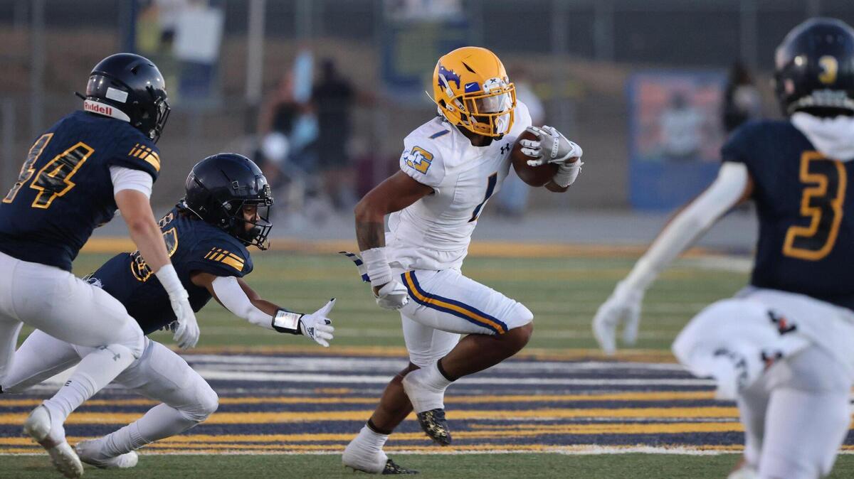 Grant’s Dubee Lopa (1) has helped lead the Pacers into Friday’s CIF Northern California regional championship game against El Cerrito.