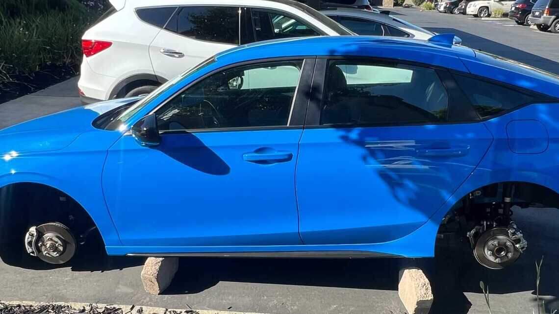 Rocklin police warn of overnight tire thefts targeting these vehicles at apartments