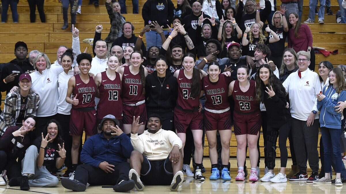 With the backing of a fan base that includes former players, Sierra College aims to repeat as state community college women’s basketball champions this weekend.