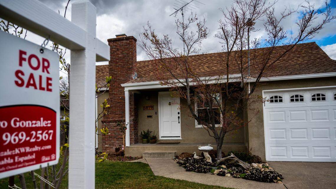 This 3 bedroom, 1 bath, 1,086 square-foot home at 5819 13th Avenue in Tahoe Park, photographed on Monday, March 15, 2021, is listed for $499,000 roughly the landmark median sales price of half a million dollars that the four-county Sacramento region reached in February.