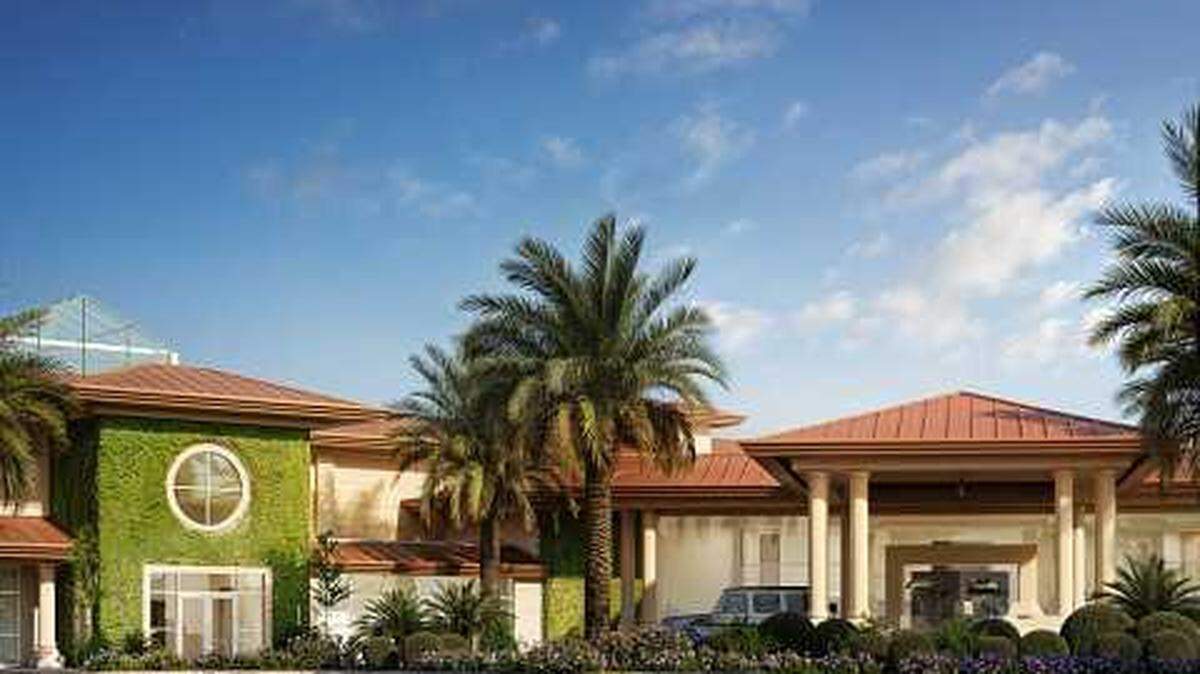 A rendering image of Life Time Arden, located at 1220 Arden Hills Lane in Sacramento.