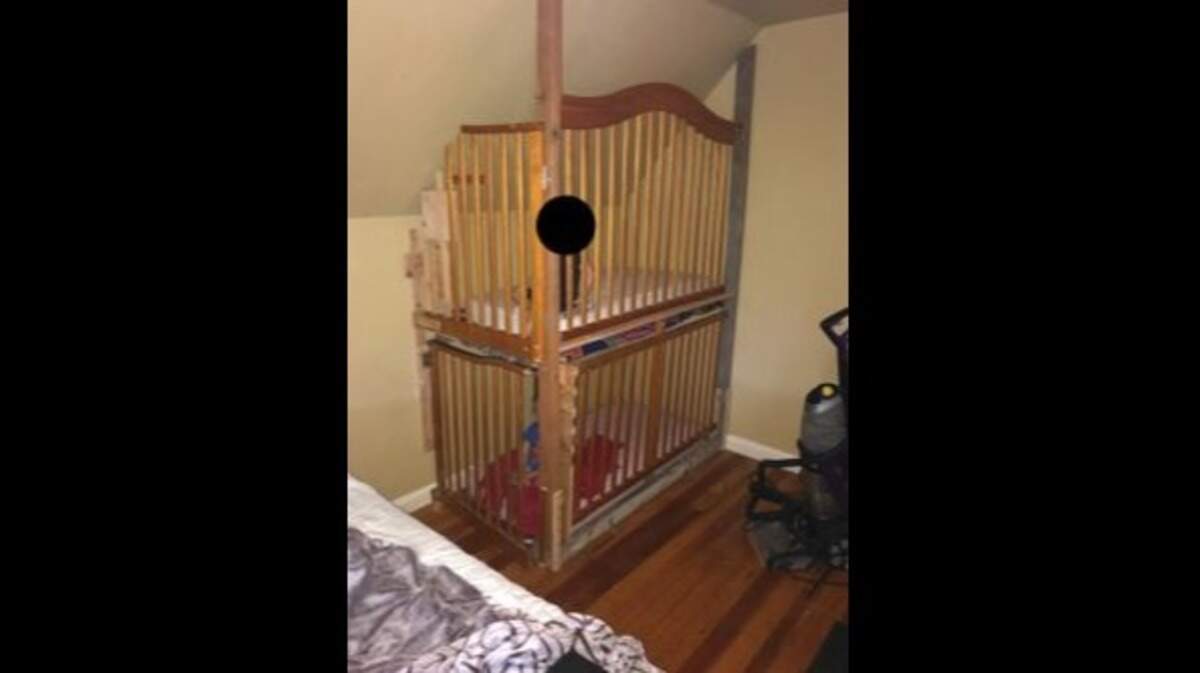 A Northern California district attorney has dropped child endangerment charges against a Modoc County couple initially accused of keeping twin boys in cage-like cribs secured to a wall.