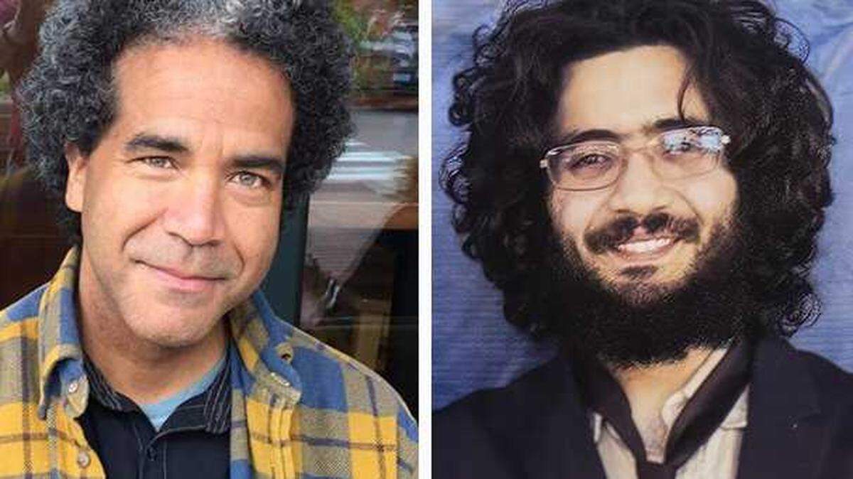 David Henry Breaux, left, and Karim Abou Najm were stabbed to death in Davis parks days apart in 2023.