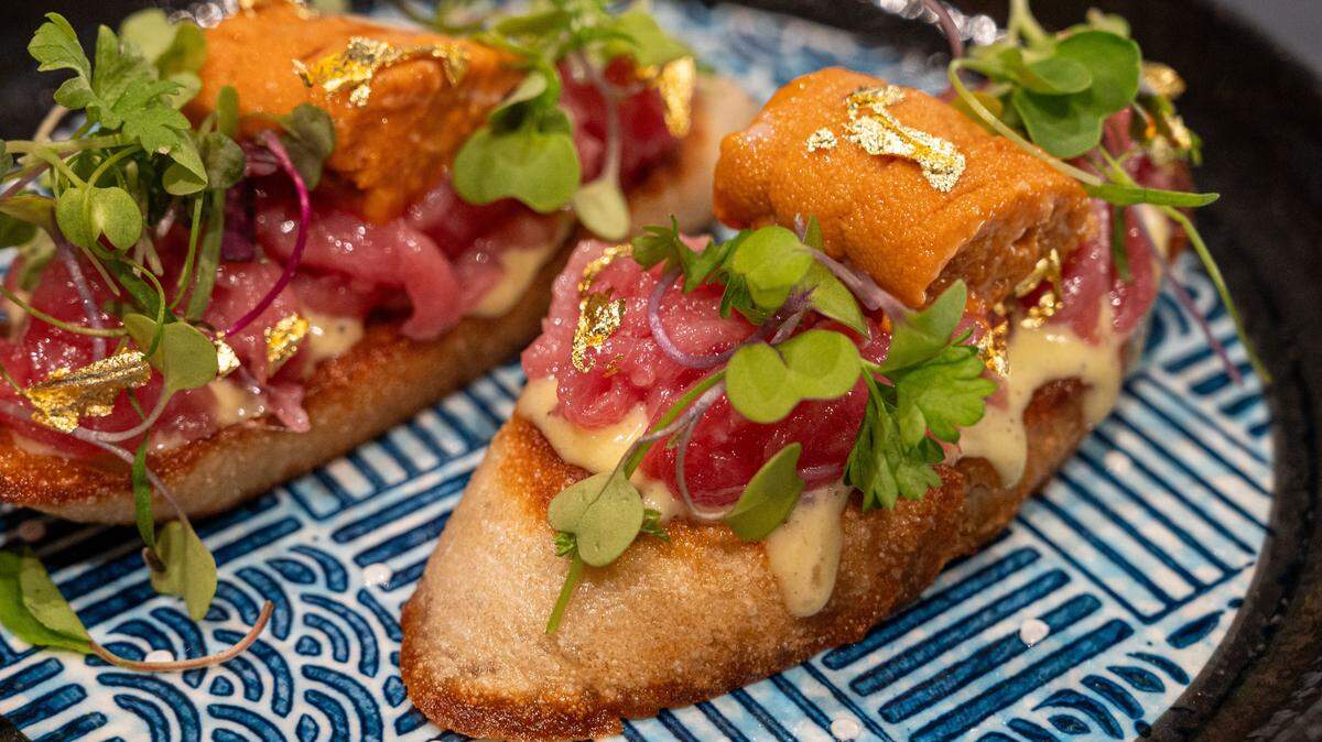 Hokkaido uni toast available at Hello Temaki in Elk Grove in 2024. Hello Tamaki announced it will close its doors on March 7.