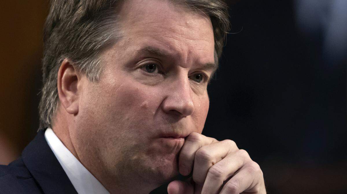 Brett Kavanaugh waits to testify Sept. 6 before the Senate Judiciary Committee for the third day of his confirmation hearing on Capitol Hill.