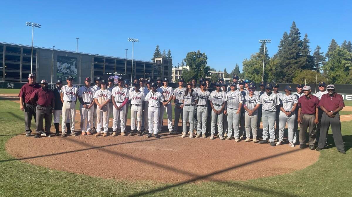 The third annual honorary Negro League Baseball exhibition game on Sunday, Oct. 8, 2023, at Sacramento State paid homage to the Nashville Stars and Newark Eagles.