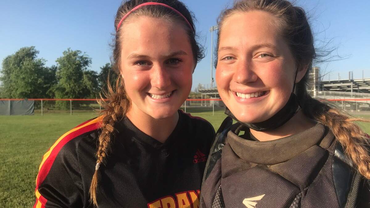 Hope Jenkins, left, and Grace Jenkins provide plenty of power for the St. Francis softball team.