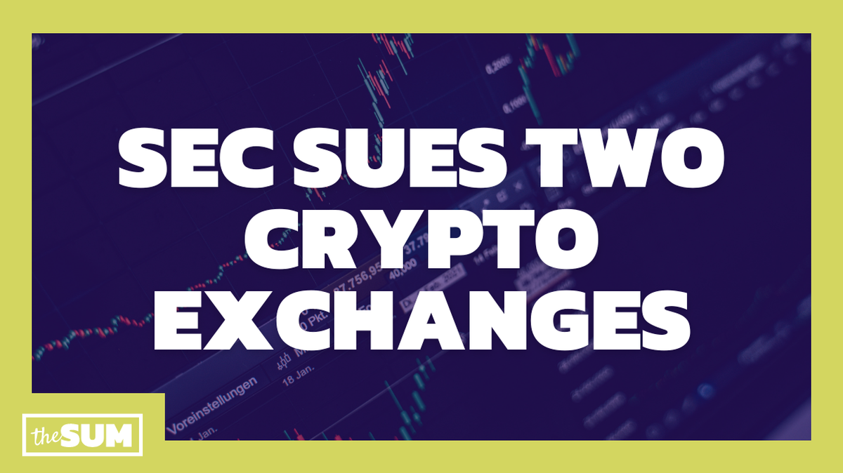 SEC sues two crypto exchanges
