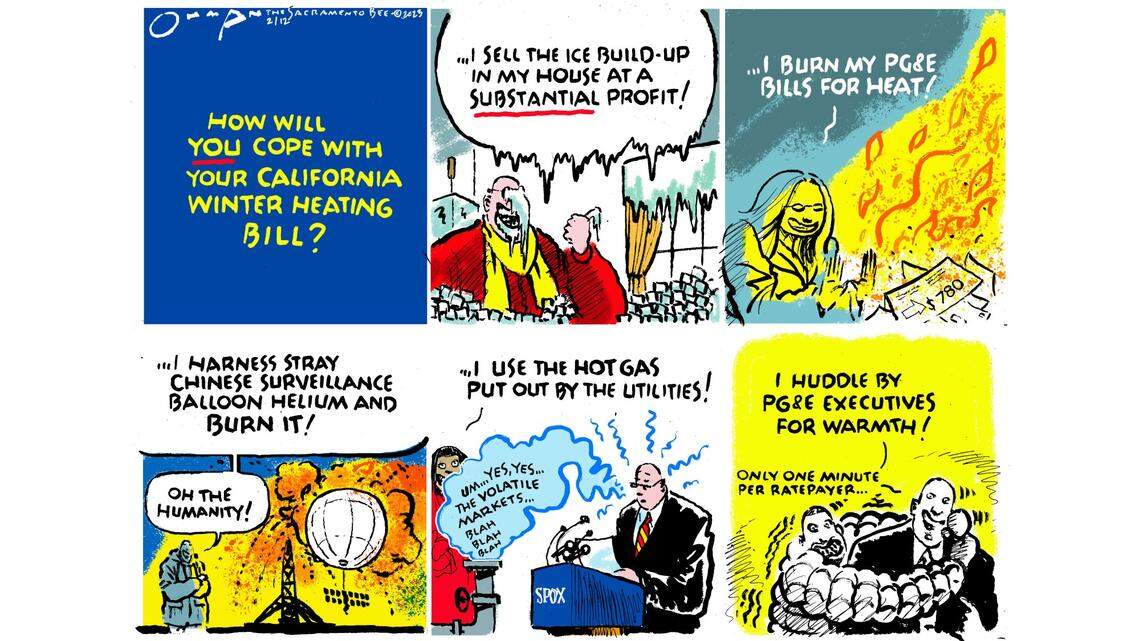 Heating bill too high? Jack Ohman offers some ways ratepayers can ‘improvise’ | Opinion